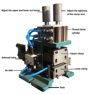 Max7mm Вертикальная Пневматическая Машина Для Снятия Проводки
