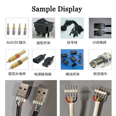 Полуавтоматическая электрическая USB-кабель для обработки данных с светодиодным резистором для светодиодного светодиода